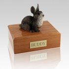 Gray X Large Bunny Cremation Urn